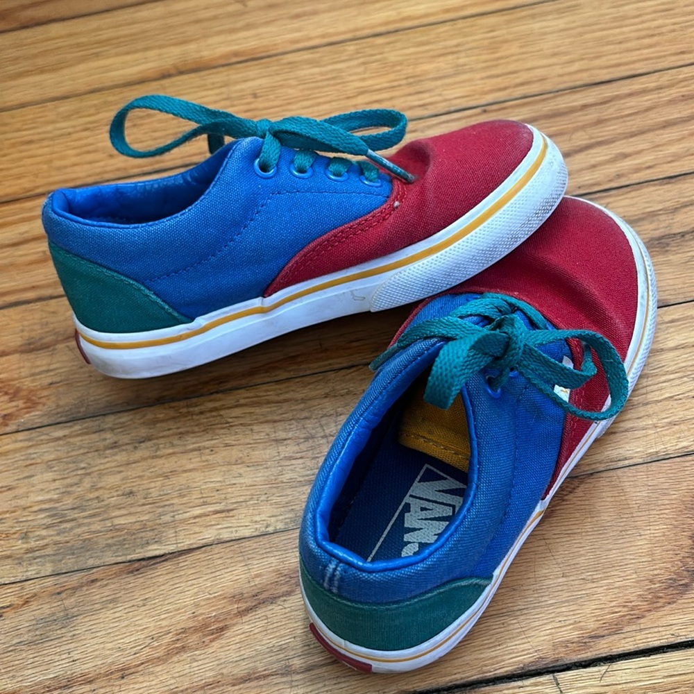 Color block Toddler Vans